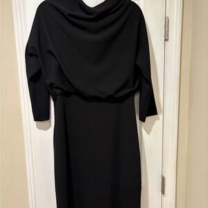 Chic Black Long Sleeve Dress